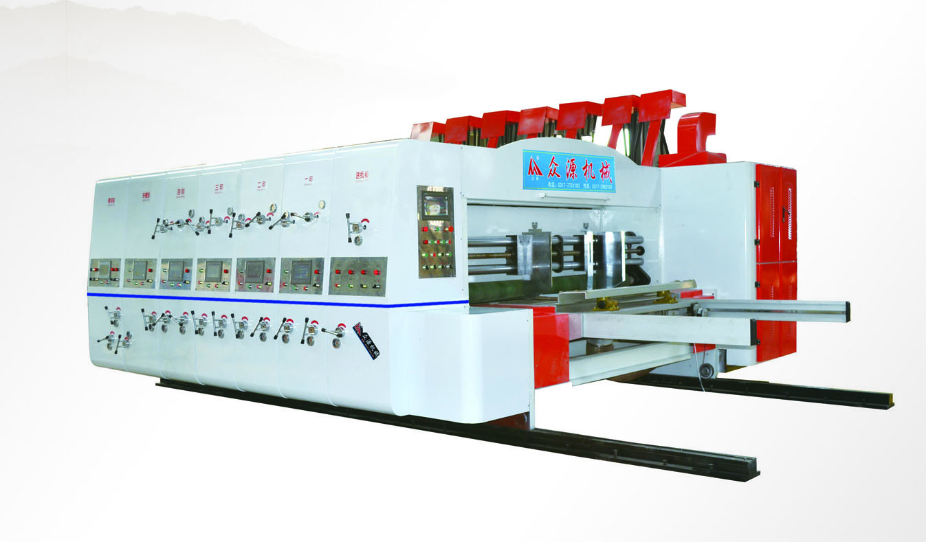 GYKM900/1200/1400/1600-A型 全自動(dòng)水墨印刷開(kāi)槽模切機(jī)